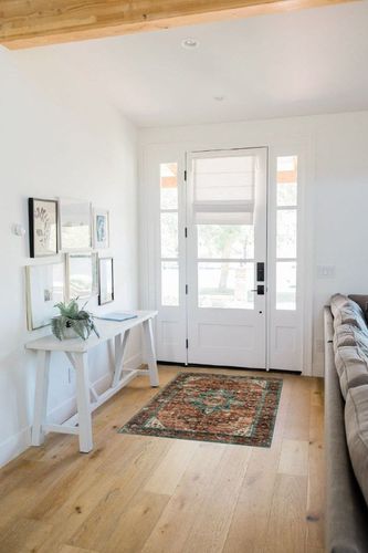 Morebes Vintage 3x5 Area Rug for Bedroom,Bohemian Non-Slip Entryway Rugs Indoor Oriental Medallion Machine Washable Door Rugs Entry Mat Carpet for Living Room Kitchen, Brick Red/Dull Teal in White Scandinavian Entryway