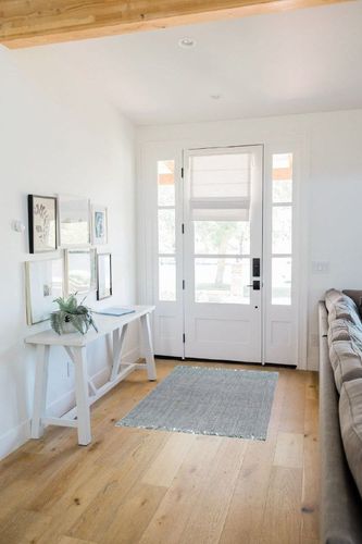 nuLOOM Daniela Farmhouse Chunky Jute Area Rug, 3' x 5', Grey in White Scandinavian Entryway