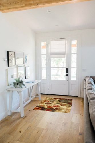 Mohawk Home Caravan Ornamental Floral Medallion 2' 6" x 3' 10" Area Rug - Orange - Perfect for Living Room, Dining Room, Office in White Scandinavian Entryway