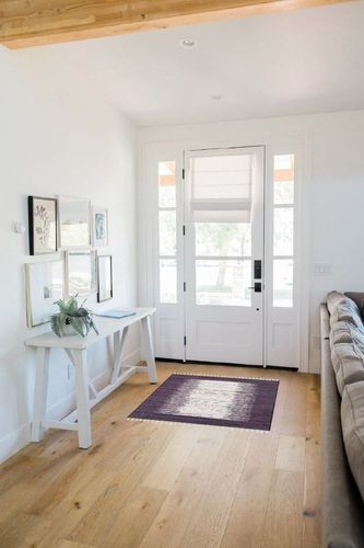 SAFAVIEH Montauk Collection Accent Rug - 2'6" x 4', Ivory & Purple, Handmade Stripe Fringe Cotton, Ideal for High Traffic Areas in Entryway, Living Room, Bedroom (MTK711M) in White Scandinavian Entryway