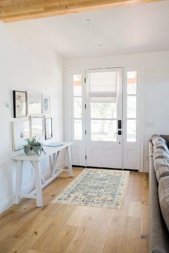 Lbris Washable Runner Rug,2'6''x6',for Hallway Laundry Room Kitchen Entryway Bathroom,Non Slip Rug Runners with Rubber Backing,Non Skid Stain-Resistant Non Shedding Durable Runners(Vintage) in White Scandinavian Entryway