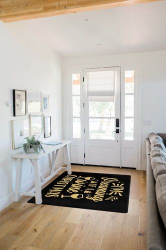 LIICHEES I M Dreaming of A Wine Christmas Area Rug 63x48in Washable Rugs for Living Room Bedroom Large Rug Indoor Decorative Carpet Yoga Mat in White Scandinavian Entryway