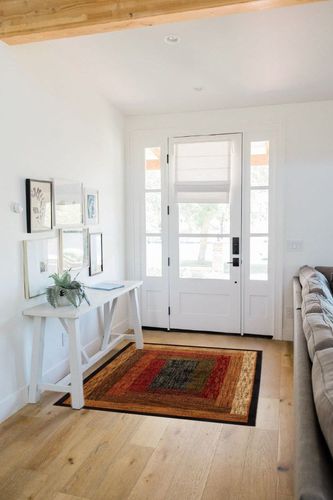 Home Dynamix Royalty Vega Contemporary Geometric Area Rug, Black/Brown, 43"x62" in White Scandinavian Entryway