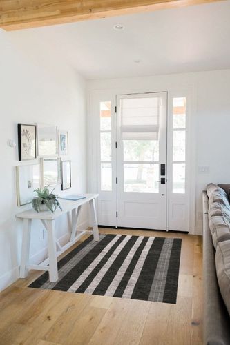 Jonathan Y Timantii Bohemian Medallion Textured Weave Indoor/Outdoor Machine ... in White Scandinavian Entryway