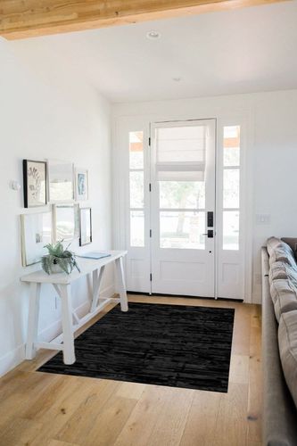 Premiumcowhide New Cowhide Rug Leather. Animal Skin Patchwork Area Carpet (4 X 6) in White Scandinavian Entryway