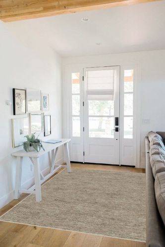 5'x7' | Machine Washable Area Rug | Kid & Pet Friendly | Indoor Rug | Melange ... in White Scandinavian Entryway