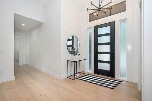 LILI REY Buffalo Plaid Outdoor Rug – [3x5] , Black and White, Checkered, Door mat For Front Porch in Modern White Entryway