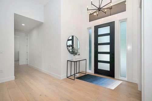 Lahome Modern Ombre Washable Rug - 3 x 5 Area Rugs for Living Room Ultra-Thin Contemporary Blue Rug for Entryway Non-Shedding Colorful Gradient Accent Carpet for Girls Bedroom Kitchen in Modern White Entryway