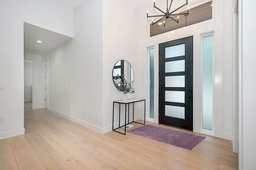 SAFAVIEH Laguna Shag Collection Accent Rug - 3' x 5', Purple, Solid Design, Non-Shedding & Easy Care, 2-inch Thick Ideal for High Traffic Areas in Entryway, Living Room, Bedroom (SGL303P) in Modern White Entryway