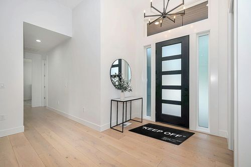 RHYII Keep Off Rug Modern Large Carpet Non-Slip Mat for Living Room Bedroom Desk Wood Floor Home Decoration Area Rugs 31x47inch, Black in Modern White Entryway