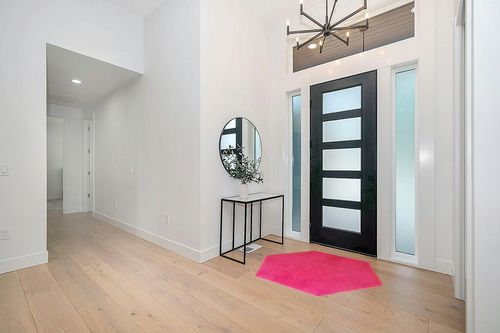junovo Ultra Soft Rug in Modern White Entryway