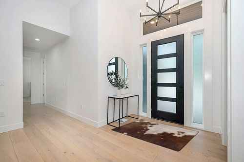 Red Brown Cowhide Prinding Area Rug, Rectangle Modern Carpet,Non-Slip Rugs Carpet,for All Home Décor, 63 X 48 in in Modern White Entryway