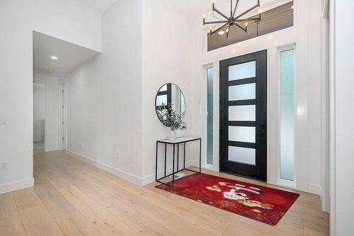 ALAZA Christmas Santa Claus with Gift Red Firework Area Rug for Living Room Bedroom 6'x4' in Modern White Entryway