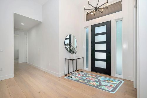 Playroom Rug Play Carpet 4’ x 6’, Blue Large Educational Children’s Play Mat, Learning & Have Fun Safely Non-Slip Washable Road Traffic Floor Area Carpet, Great for Kids Room Bedroom in Modern White Entryway