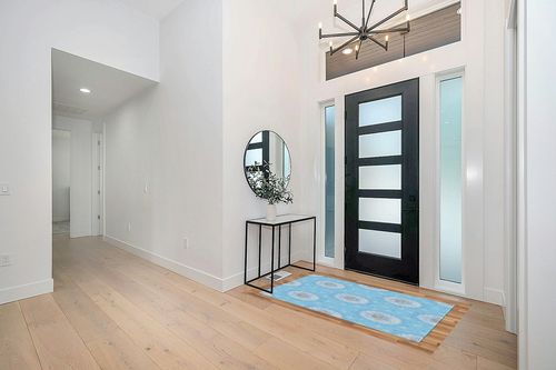 Ambesonne Floral Area Rug, Dandelion Petals Flying Fluffy Soft Flora in Pastel Tones Spring Romantic Design, Flat Woven Accent Rug for Living Room Bedroom Dining Room, 4' X 5' 7", Sky Blue White in Modern White Entryway