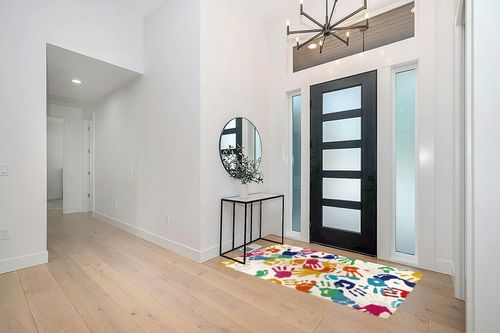 STARUIA Handprints and Footprints Kids Rug Play Carpet,4 x 6 ft Washable Colorful Area Rug for Nursery Room,Ultra Soft Non-Slip Indoor Play Mat for Bedroom Playroom Classroom in Modern White Entryway