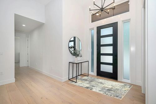 Lahome Modern Abstract Area Rug - 4x6 Grey Rugs for Bedroom Washable Dining Room Rug Living Room Mat, Non Slip Contemporary Indoor Floor Nursery Carpet for Kitchen Laundry Room Entryway in Modern White Entryway