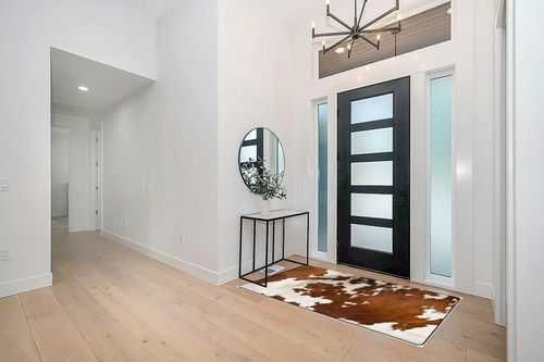 Red and White Cowhide Washable Rug, Carpet Rugs for Nursery Room, Bedroom, Luxury Home Decor, Soft Floor Plush Carpets - 36"x24" in Modern White Entryway