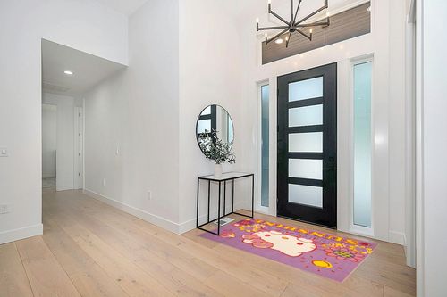 Franco Hello Kitty Kids Room Non Slip Area Rug, 69 in x 52 in, (Official Licensed Product) in Modern White Entryway