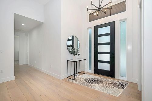 SUPERIOR Area Rugs for Bedroom, Farmhouse, Kitchen, Entryway, Laundry Room | Living Room Decor | Leigh Collection, 4' x 6', Multi-Colord in Modern White Entryway