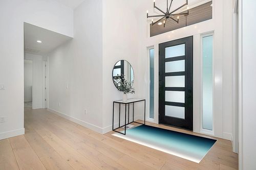 Large Area Rug 4' x 6', Grey Aqua Runner Rug for Living Room Bedroom Washable Accent Rug Carpet Kitchen Dining Room Floor Cover Mat Abstract Striped Gradient Modern Art in Modern White Entryway
