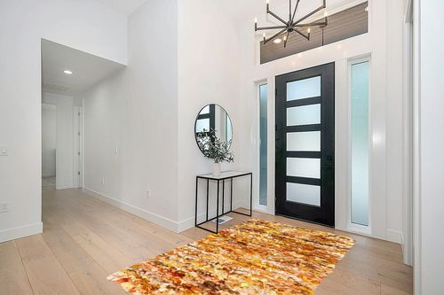 Bungalow Rose Messiah Hand-Tufted Gold/Yellow Shag Area Rug, Size: Rectangle 5' x 8' in Modern White Entryway