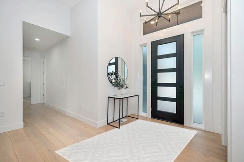 Antep Rugs Palafito 5x7 Diamond Geometric High-Low Pile Shag Textured Indoor Area Rug, White, 5'3" x 7'6" in Modern White Entryway