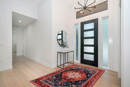 ULTSOFE Area Rugs for Living Room, 5x8 Bedroom Rug, Soft Large Rug Vintage Rug Floor Print Red Accent Rug for Kitchen Dining Room Nursery Home Office, Throw Rug Non-Shedding Washable Rug in Modern White Entryway