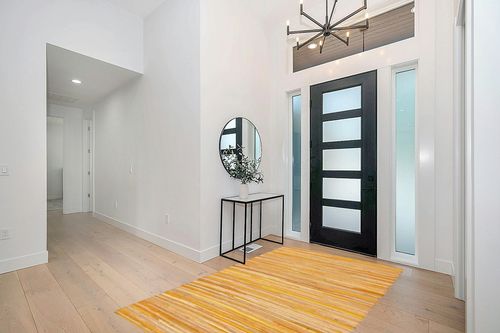 SAFAVIEH Rag Rug Collection Area Rug - 5' x 8', Yellow & Multi, Handmade Boho Stripe Cotton, Ideal for High Traffic Areas in Living Room, Bedroom (RAR130H) in Modern White Entryway