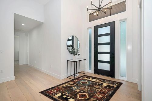 ‎Brown ‎Rustic ‎Fade Resistant, Stain Resistant ‎Kitchen, Bedroom ‎Area Rug in Modern White Entryway