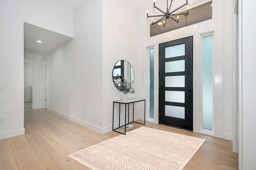 Salih Geometric Silver/Pink/Cream Area Rug Ebern Designs Rug Size: Rectangle 5'3 ... in Modern White Entryway