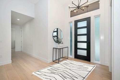 Kunkle Geometric Cream Area Rug Union Rustic Rug Size: Rectangle 5'3" x 7' in Modern White Entryway