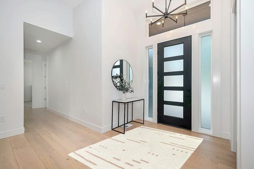 Geometric Cream/Pink Area Rug Dakota Fields Rug Size: Rectangle 5'3" x 7' in Modern White Entryway