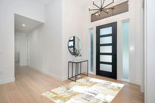 OIGAE Machine Washable Rug 5x7 - Low-Pile Area Rug Non-Shedding Foldable Abstract Modern Rugs, Stain Resistant Anti Slip Backing Rugs for Living Room&Bedroom&Dining Carpet Room Decor, Yellow in Modern White Entryway