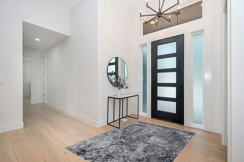 Area Rug Living Room Rugs: 5x7 Indoor Abstract Soft Fluffy Pile Large Carpet with Low Shaggy for Bedroom Dining Room Home Office Decor Under Kitchen Table Washable - Retro Gray in Modern White Entryway