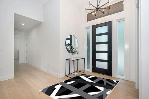 Large Area Rug, Grey Black Grey Geometric Non-Slip Indoor Accent Area Carpet, Modern White Abstract Art Striped Fluffy Shaggy Runner Rug for Living Room, Bedroom, Kids Room, 5'x 7' in Modern White Entryway