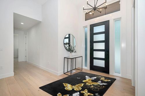 Gold White Butterflies Black Area Rugs Bedroom Living Room Rug Fluffy Soft Machine Washable Large Area Easy to Clean for Living Room Bedroom Room Boy Girl Room Nursery,5ft x 7ft in Modern White Entryway