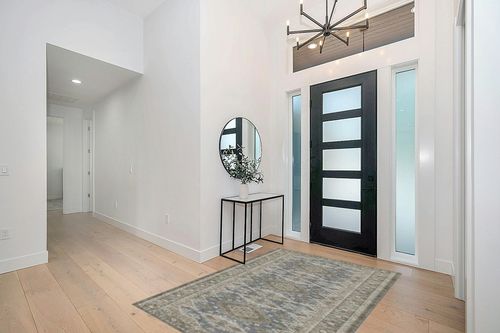 Rugland 2'6x8' Runner Rug - Stain Resistant Entryway Rug, Anti Slip Backing Hallway Runner Rug, Vintage Tribal Area Rugs (TPR07-Green, 2'6x8') in Modern White Entryway
