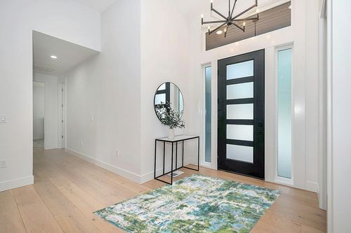 Area Rug Living Room Rugs - 5x7 Washable Large Modern Abstract Soft No Slip Indoor Rug Thin Floor Carpet for Bedroom Under Dining Table Home Office Decor - Green Turquoise in Modern White Entryway