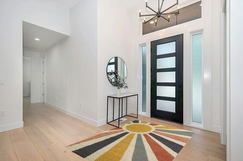 Balta Rugs Helia Geometric Sun Shag Area Rug, Multicolor, 5' 3" x 7' in Modern White Entryway