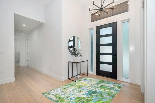 Area Rug Living Room Rugs - 5x7 Washable Large Modern Abstract Soft No Slip Indoor Rug Thin Floor Carpet for Bedroom Under Dining Table Home Office Decor - Green in Modern White Entryway