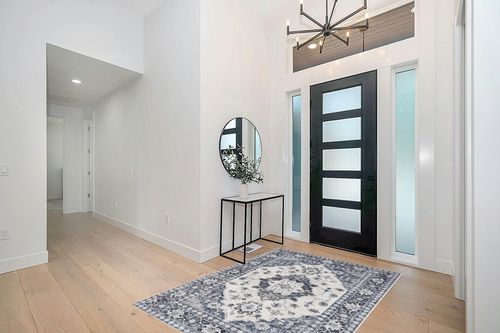 Area Rug Living Room Rugs: 5x7 Large Machine Washable Boho Carpet Vintage Medallion Floral Indoor Non Slip Decor Carpets for Under Dining Table Bedroom Farmhouse Nursery Home Office Blue in Modern White Entryway