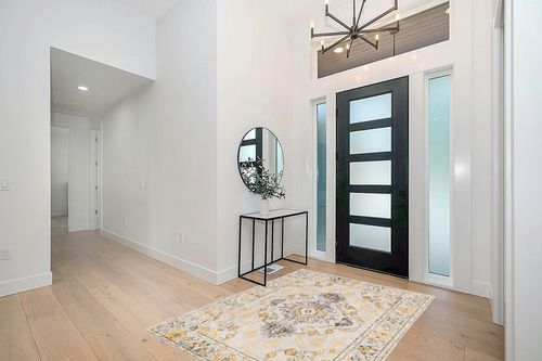 Artistic Weavers Delney Oriental Area Rug,5'3" x 7'1",Yellow in Modern White Entryway