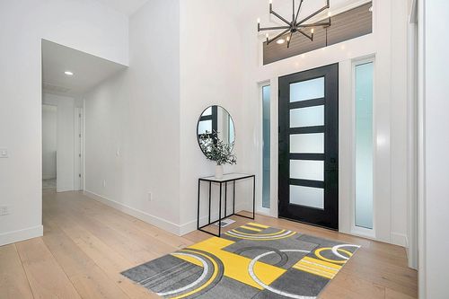 GLORY RUGS Area Rug Modern Soft Hand Carved Contemporary Floor Carpet with Premium Fluffy Texture for Indoor Living Dining Room and Bedroom Area (5x7, Yellow) in Modern White Entryway