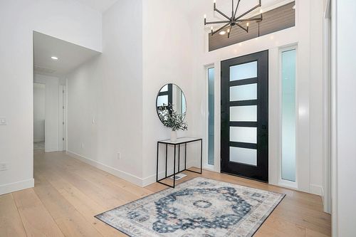 Gertmenian Boho Area Rug, 5x7 Standard, Home Decor for Entryway, Bedroom, Living Room, Office, Kitchen, Non Slip, Soft, Low-Pile, Printed Indoor Accent Rugs, Center Medallion, Abydos Blue, 25045 in Modern White Entryway