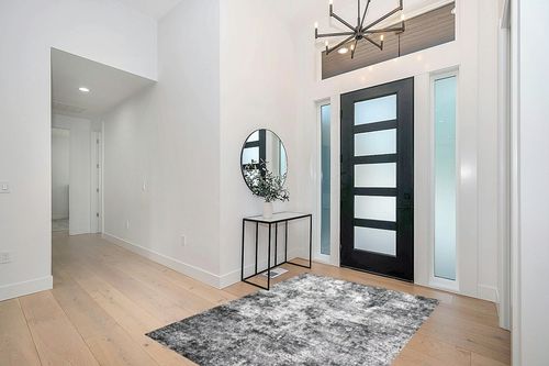 Area Rug Living Room Rugs - 5x7 Large Soft Indoor Neutral Modern Abstract Low Pile Washable Rug Carpet for Bedroom Dining Room Farmhouse Home Office - Grey in Modern White Entryway