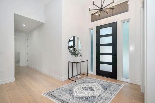 befbee 5x7 Area Rugs for Living Room,Stain Resistant Washable Rug,Non-Slip Backing Rugs for Bedroom,Kitchen,Printed Vintage Home Decor Rug (Grey/Beige, 5'x7') in Modern White Entryway