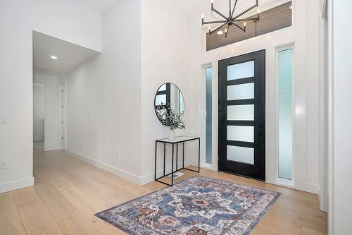 Area Rugs for Living Room Bedroom: 5x7 Washable Rug with Non-Slip Backing Non-Shedding Stain Resistant, Boho Floral Large Carpet for Dining Room Nursery Home Office Indoor Gray Blue/Brown in Modern White Entryway