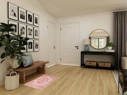 nuLOOM Harriet Vintage Medallion Fringe Accent Rug in Transitional Minimalistic Entryway