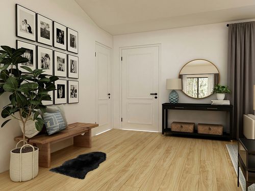 Silky Soft Faux Fur Rug, 2 ft. x 3 ft. Black Fluffy Rug, Sheepskin Area Rug, Shaggy Rug for Living Room, Bedroom, Kid's Room, or Nursery, Home Décor Accent, Machine Washable with Non-Slip Backing in Transitional Minimalistic Entryway